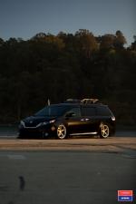 Toyota Sienna X Work on Vossen Wheels (VWS-3) 2017 года